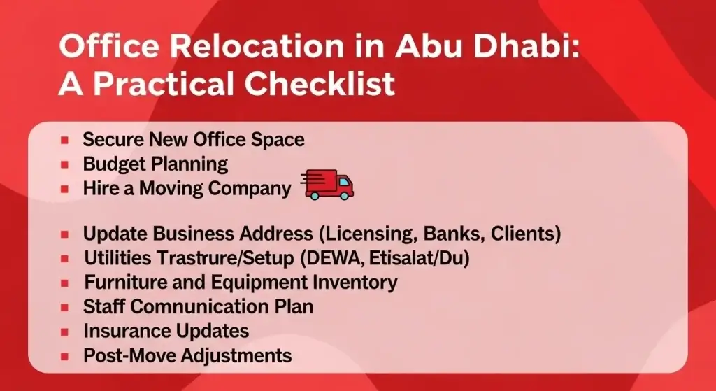 Office Relocation in Abu Dhabi