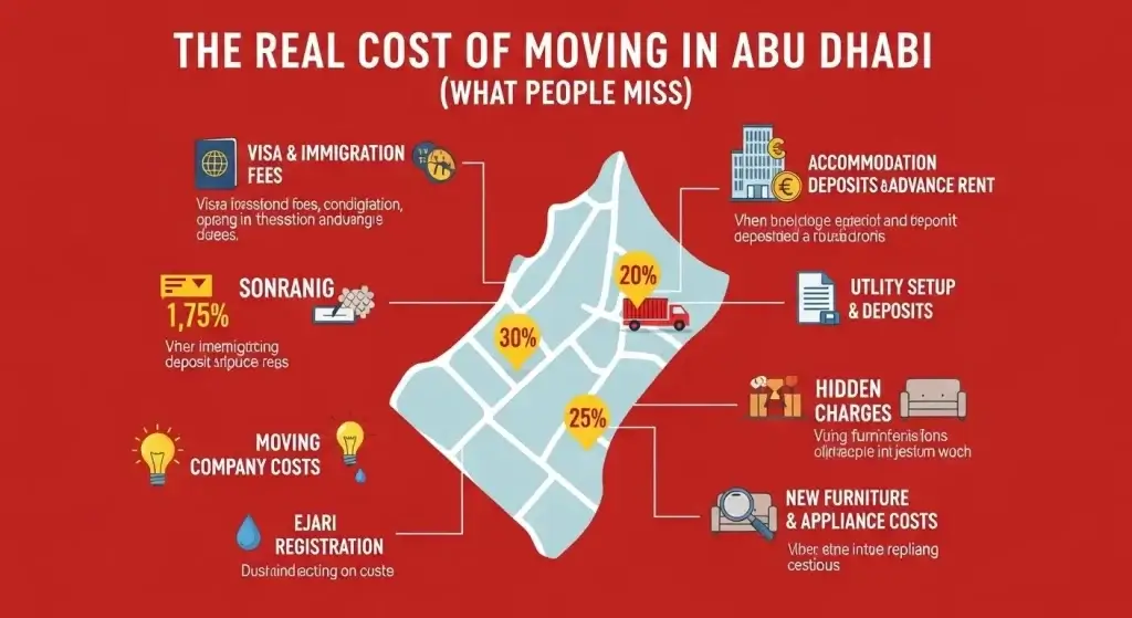 The Real Cost of Moving in Abu Dhabi (What People Miss)