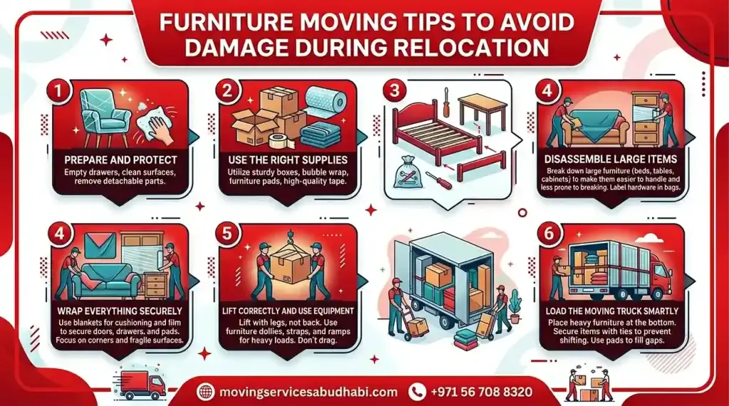 Furniture Moving Tips to Avoid Damage During Relocation